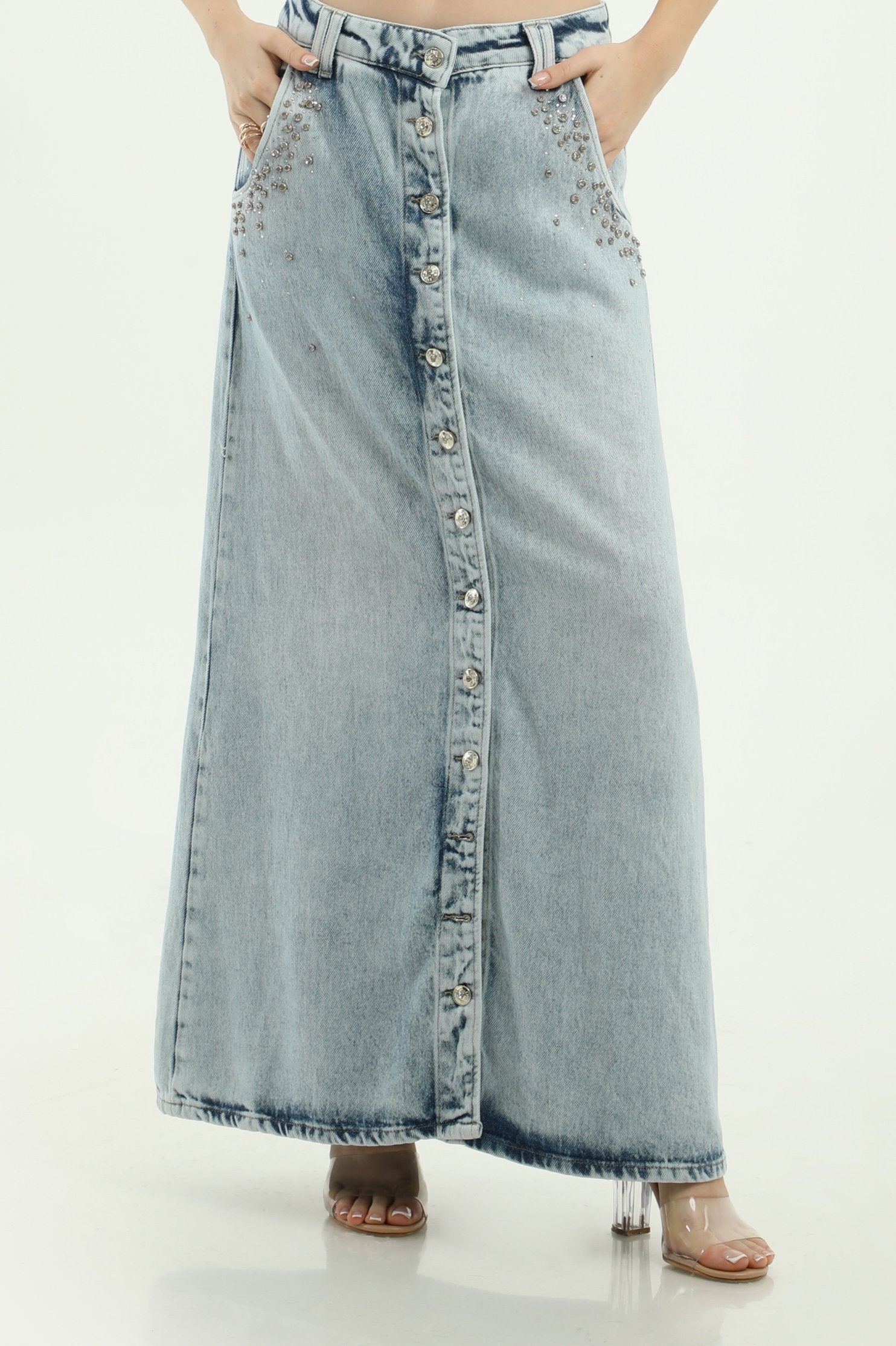 Tia Denim Maxi